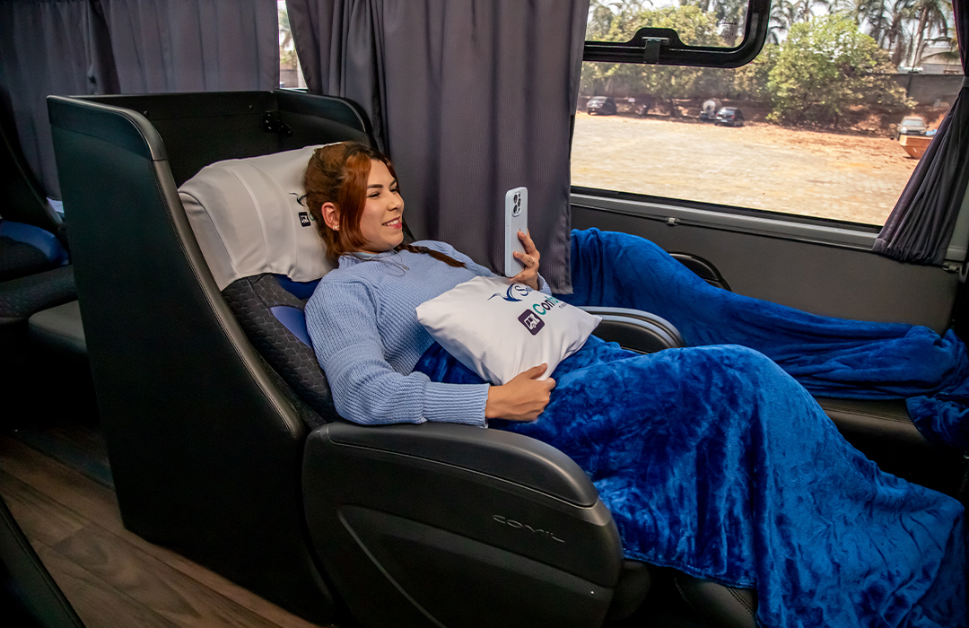 Wi-Fi via satélite na linha Goiânia x São Paulo: viaje no Leito-Cama com conexão estável e muito mais conforto