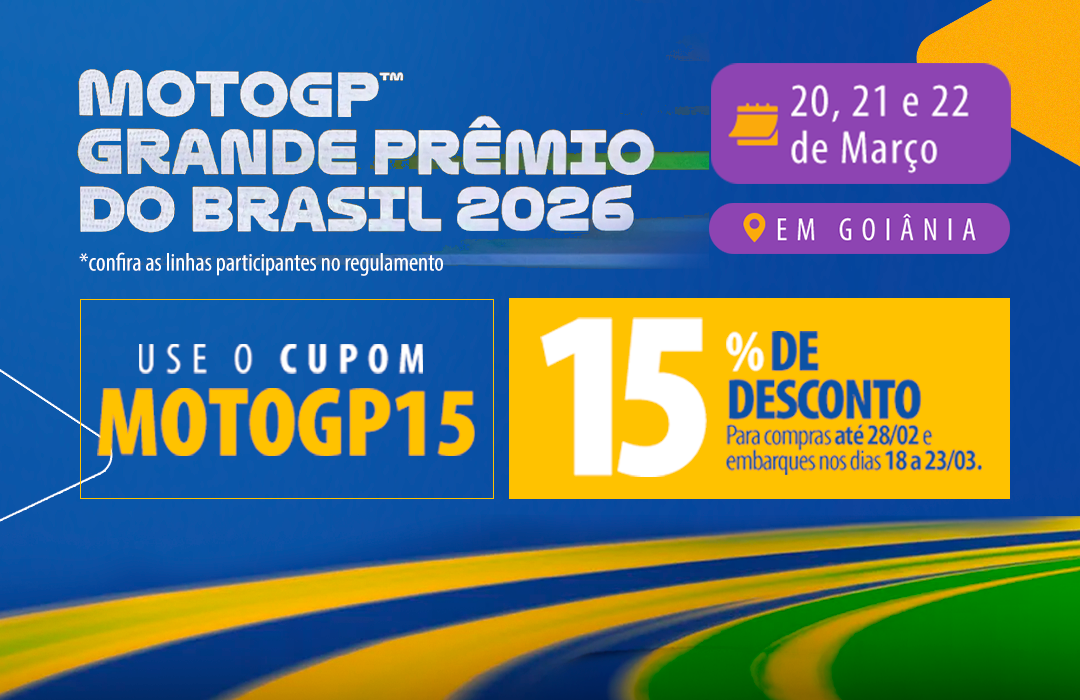 MotoGP 2026 em Goiânia: garanta sua passagem de ônibus para viajar com a Satélite Norte